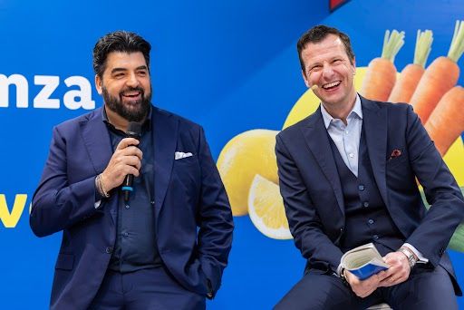 Antonino Cannavacciuolo / Gianfranco Marc Brunetti – Chief Customer Officer Lidl Italia