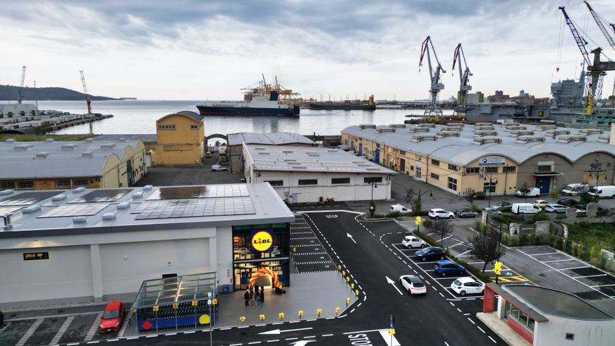 TRIESTE, AREA EX GASLINI: INAUGURATA LA NUOVA SEDE DI LIDL