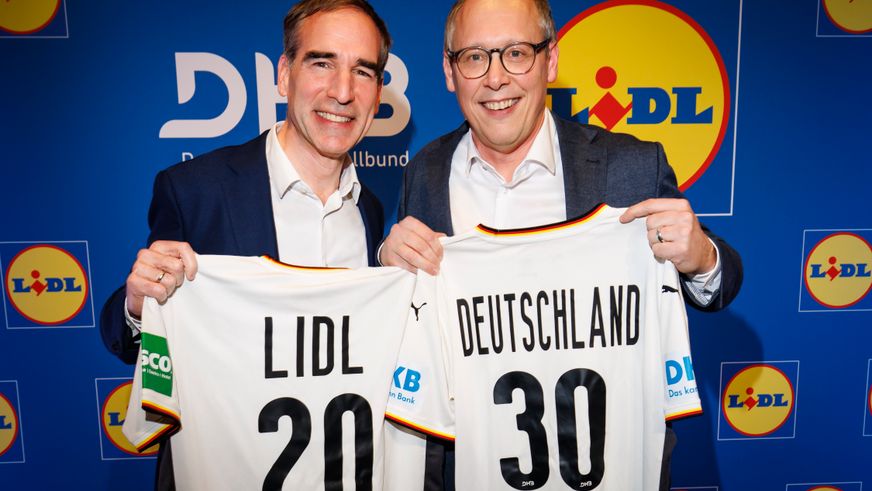 Lidl und der Deutsche Handballbund verlängern erfolgreiche Partnerschaft vorzeitig bis 2030
