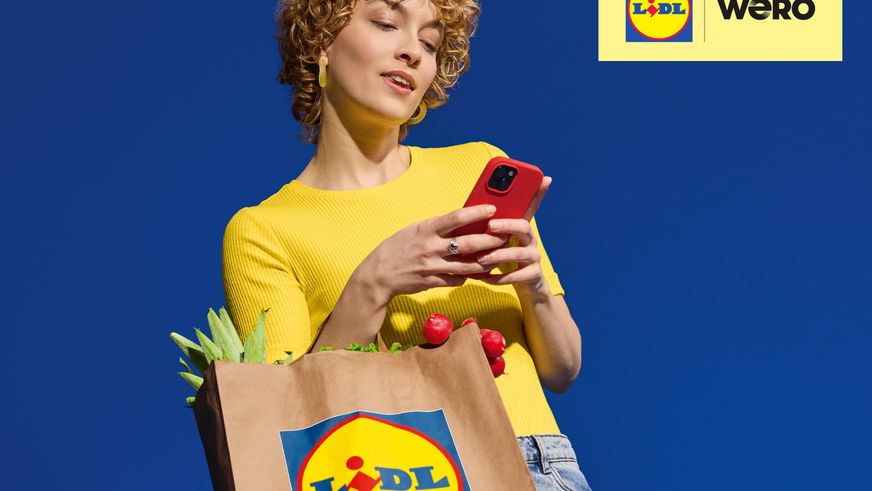 Lidl-Kunden können im Onlineshop ab sofort auch die Bezahlung über Wero auswählen.
