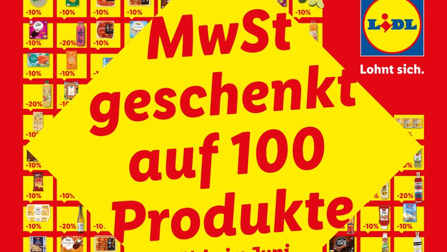 MwSt. geschenkt bei Lidl Österreich
