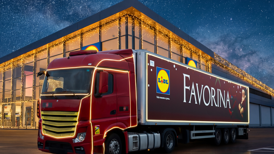 NATAL EM MOVIMENTO: O CAMIÃO FAVORINA QUE APROXIMA O LIDL DAS SUAS COMUNIDADES
