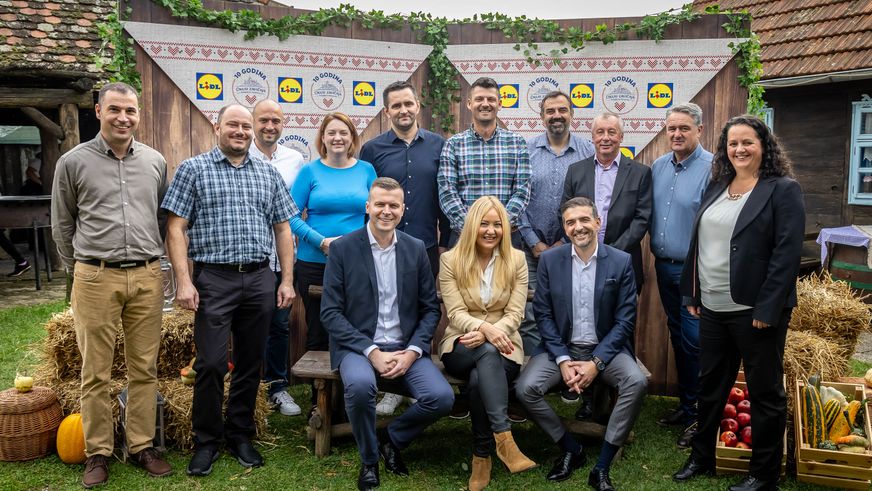 Predstavnici Lidla s predstavnicima starih i novih domacih dobavljaca