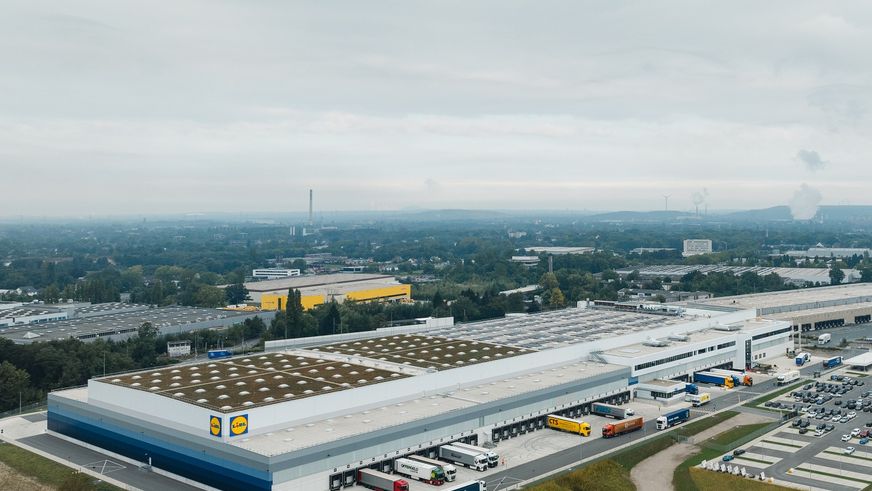 Meilenstein beim Bau des neuen Lidl-Verwaltungs- und Warenverteilzentrums „HerBo43” erreicht