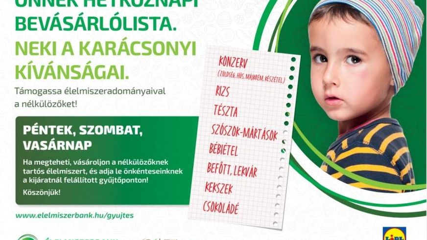 Adomány Élelmiszerbank
