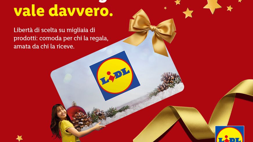 CARTE REGALO LIDL ITALIA: UN’INIZIATIVA  PENSATA PER LE AZIENDE