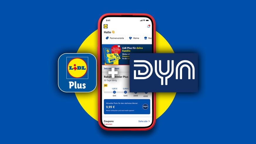 Lidl und Dyn starten Partnerschaft: Lidl Plus-Kunden erhalten Zugang zu Premium-Sport zum Vorteilspreis