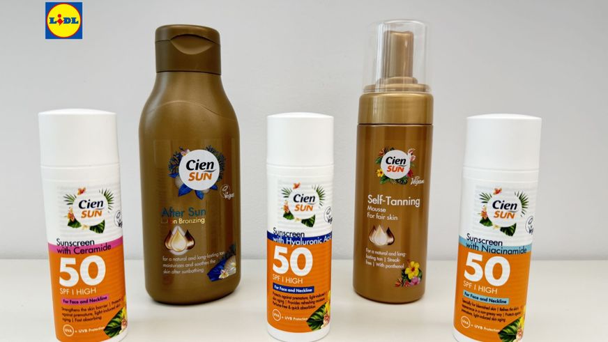 Calitate superioară, preț de Lidl: Descoperă noutățile Cien Sun pentru o protecție solară fără compromisuri