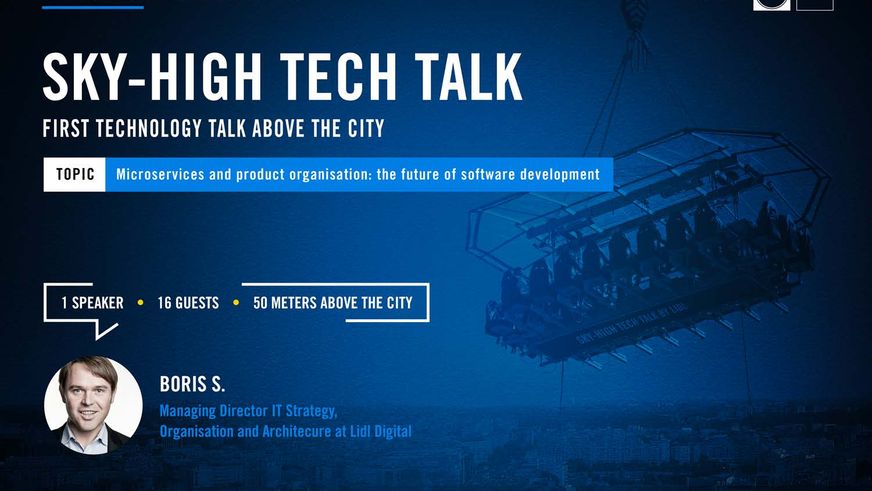 Lidl Digital lansează în premieră în România Sky High Tech Talk – un eveniment la 50 de metri înălțime