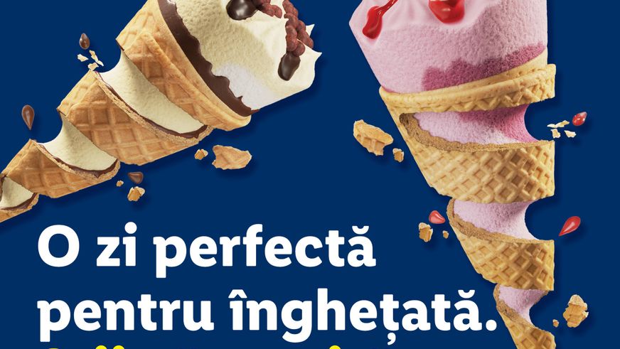 Calitate românească pe piețe europene: Lidl România facilitează exportul de înghețată produsă local către șapte piețe europene