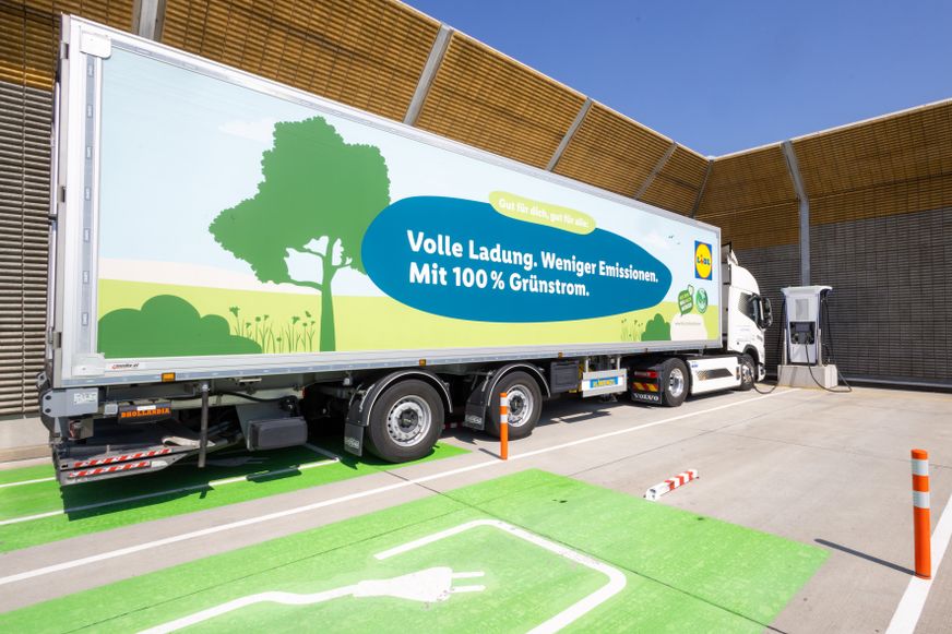 E-Lkw Lidl Österreich