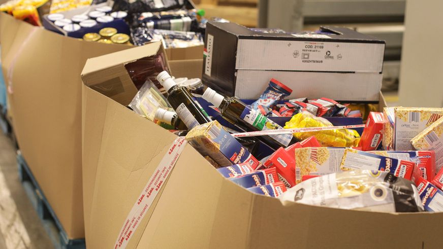 46 de tone de alimente au fost colectate și distribuite către peste 4.000 de persoane vulnerabile