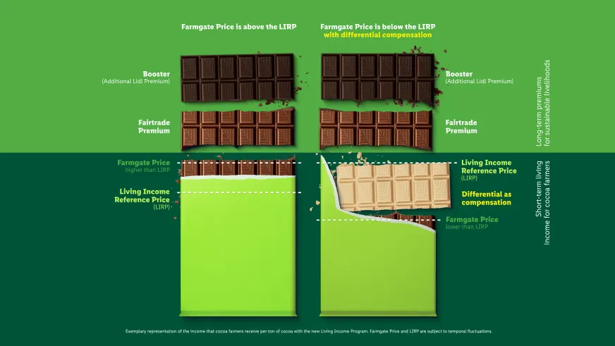 Info grafico chocolate