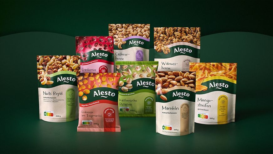 Auf dem Weg zu Europas führender Snackmarke: Alesto in neuem Gewand und klarer Ausrichtung auf Qualität und bewussten Genuss