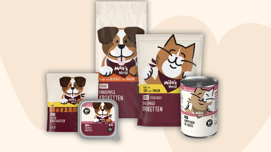 Lidl stellt sein Tierbedarf-Sortiment unter der Marke Max & Mila's World neu auf