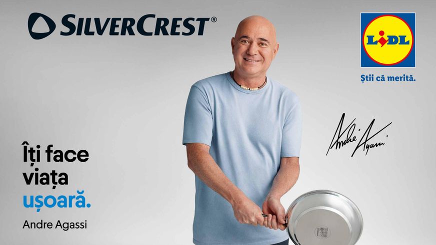 Tehnologie avansată pentru bucătărie și gospodărie: SILVERCREST și Andre Agassi îmbină inovația tehnologică cu grija pentru cei dragi
