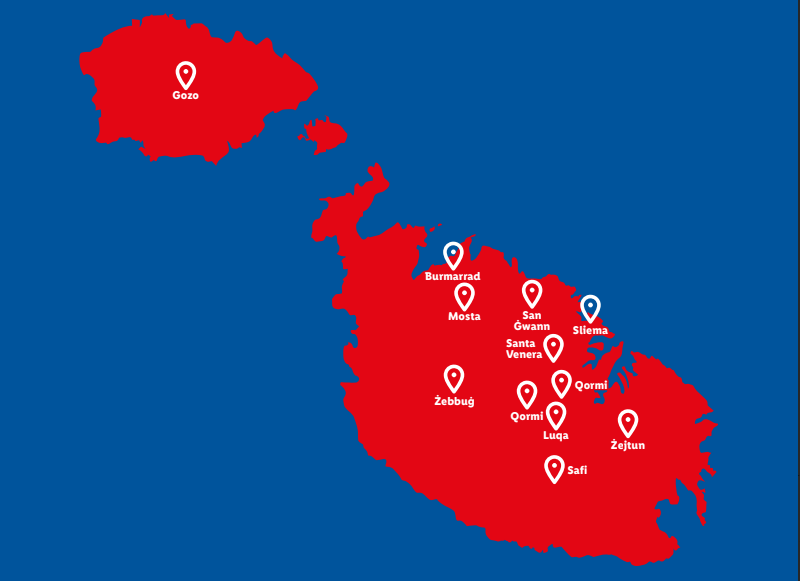 Map of stores image