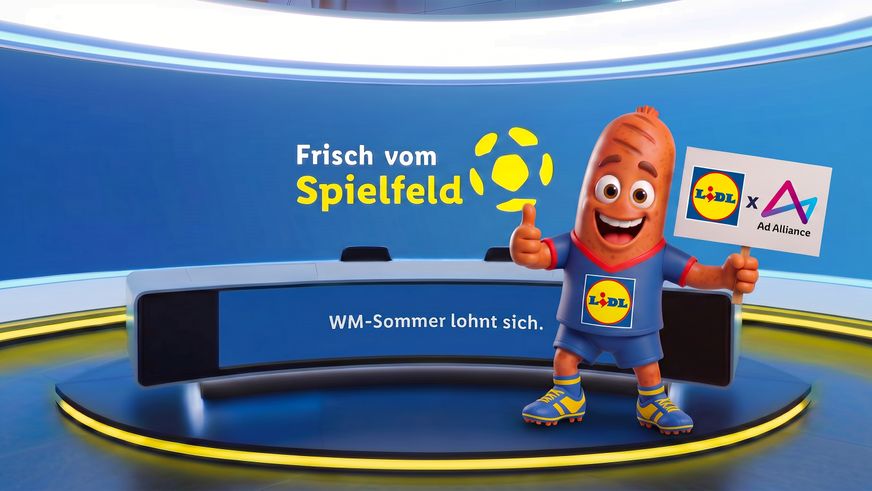 Lidl startet KI-gestützte Echtzeit-Kampagne zum großen Fußball-Sommer
