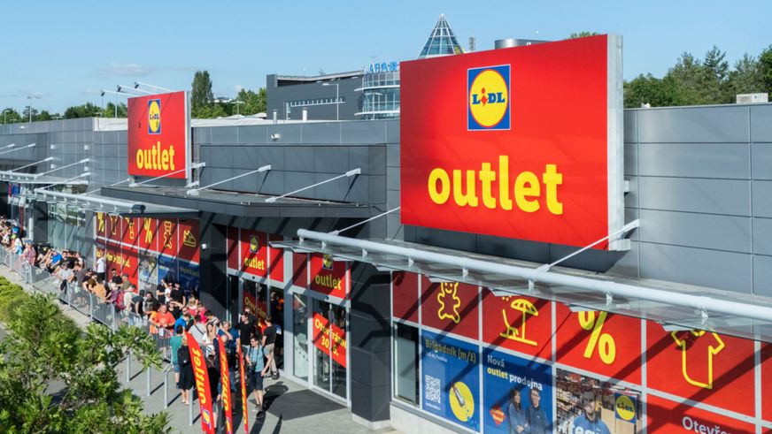 Lidl Outlet v Olomouci