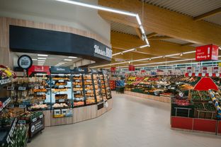 Lidl-Filiale in Haltern von innen