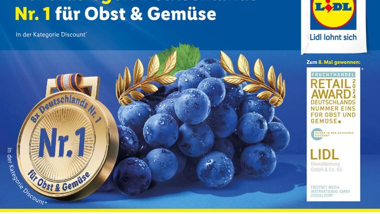 Deutschlands Nummer eins für Obst und Gemüse