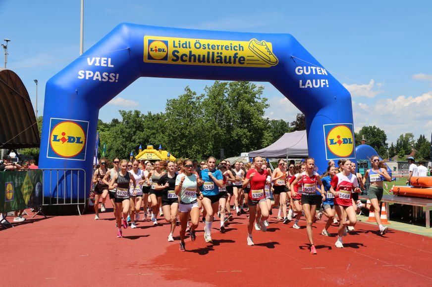 Ziel Lidl Österreich Schulläufe