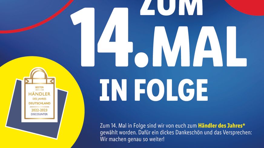 Lidl ist zum 14. Mal in Folge „Händler des Jahres" | Foto: Lidl