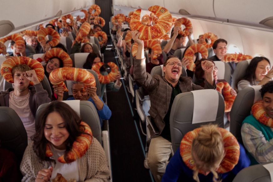 Lidl Neck Croissant für Fluggäste