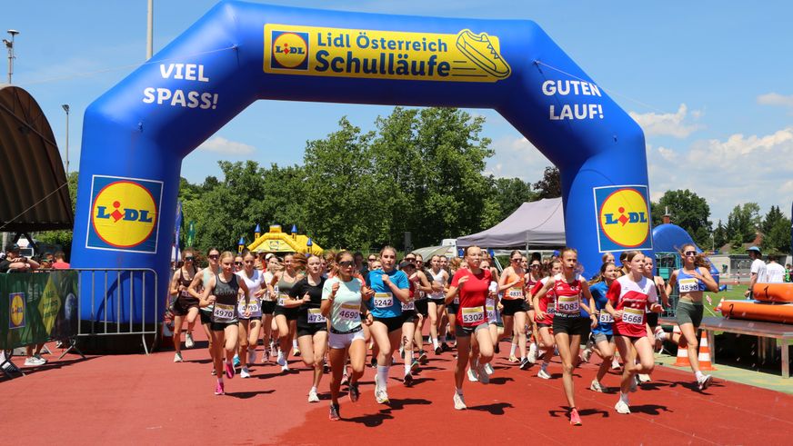 Ziel Lidl Österreich Schulläufe