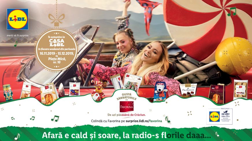Cu ocazia Târgului de Crăciun de la Sibiu, Casa Lidl își redeschide porțile și celebrează tradițiile specifice sărbătorilor de iarnă