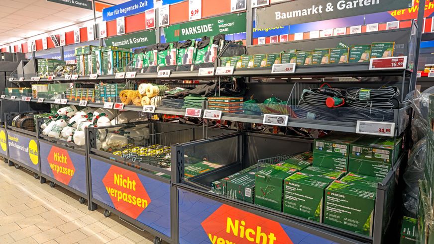 Lidl ordnet den Non Food-Bereich deutschlandweit neu