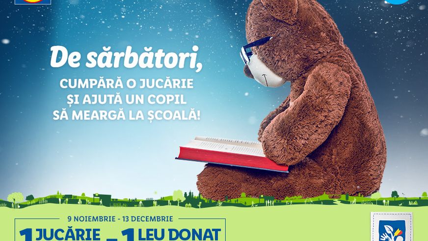 Lidl susține accesul la educație de calitate pentru copiii din medii vulnerabile, printr-o nouă campanie derulată împreună cu UNICEF în România