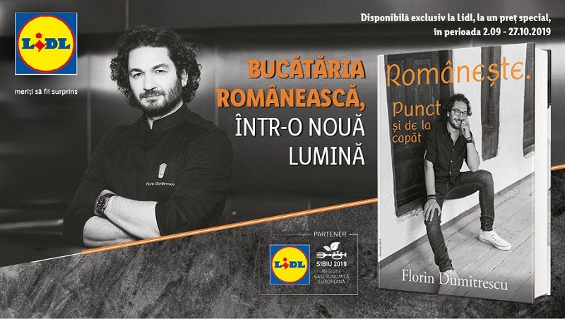 Chef Florin Dumitrescu lansează prima carte despre bucătăria românească modernă