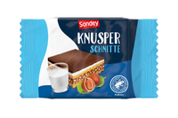 Milch-Haselnuss-Schnitte