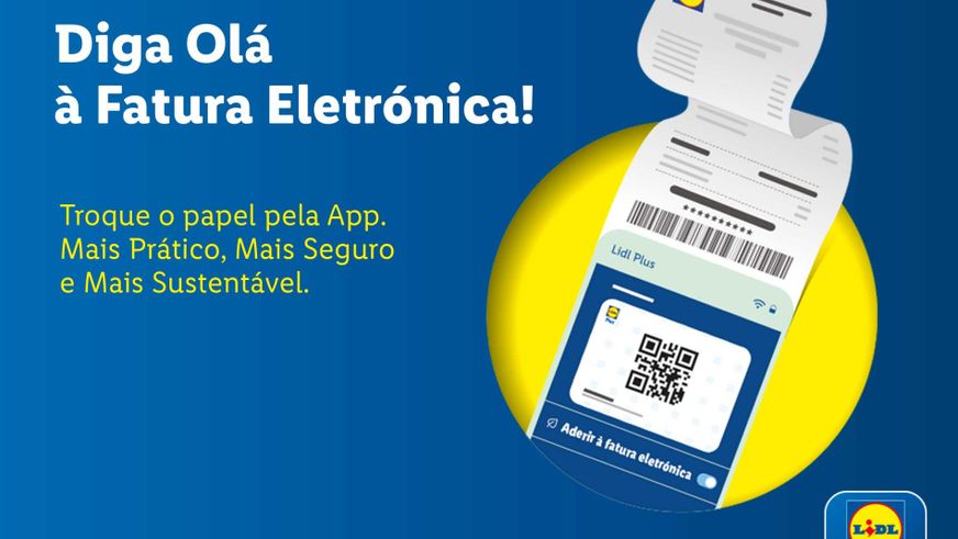 Faturas Elétronicas a partir da app Lidl Plus