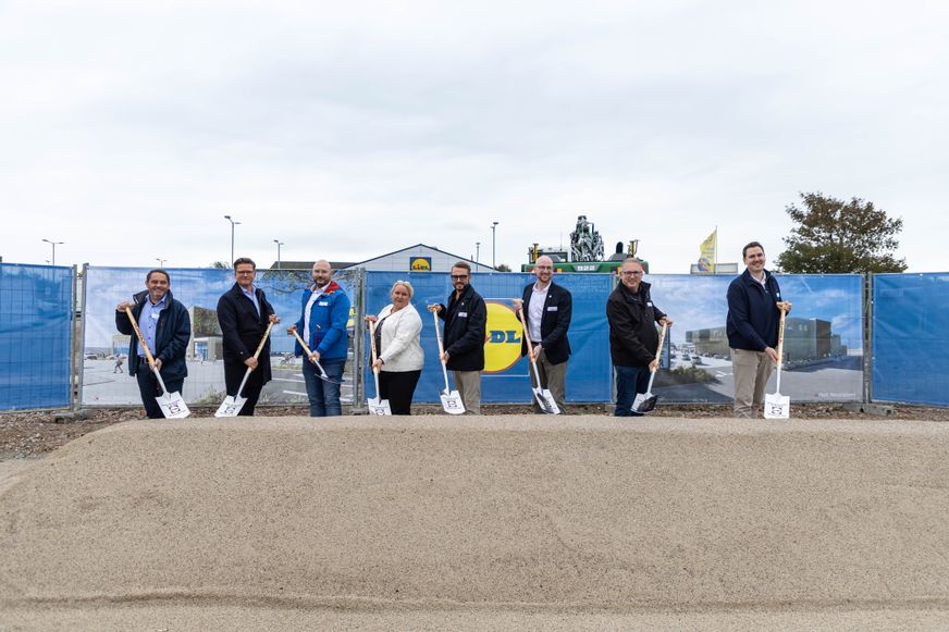 Spatenstich auf Sylt: Lidl legt Grundstein für neuen kombinierten Wohn- und Filialstandort