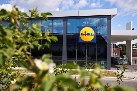Lidl Filiale in Buchen von außen