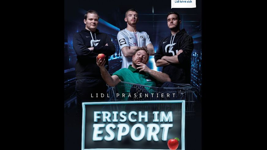 Frisch im Esport: Lidl ist offizieller Frischepartner von SK Gaming | Foto: Lidl