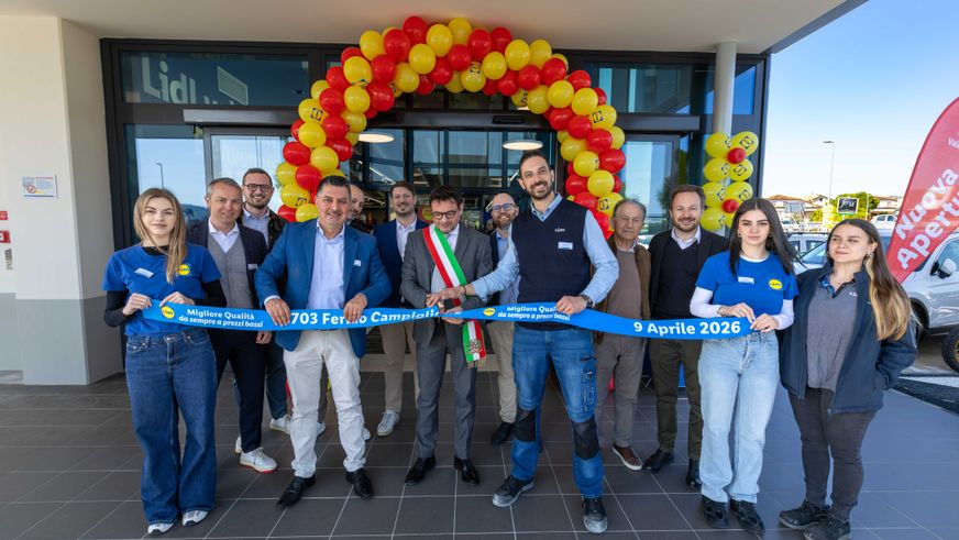 Taglio di nastro FL lidl