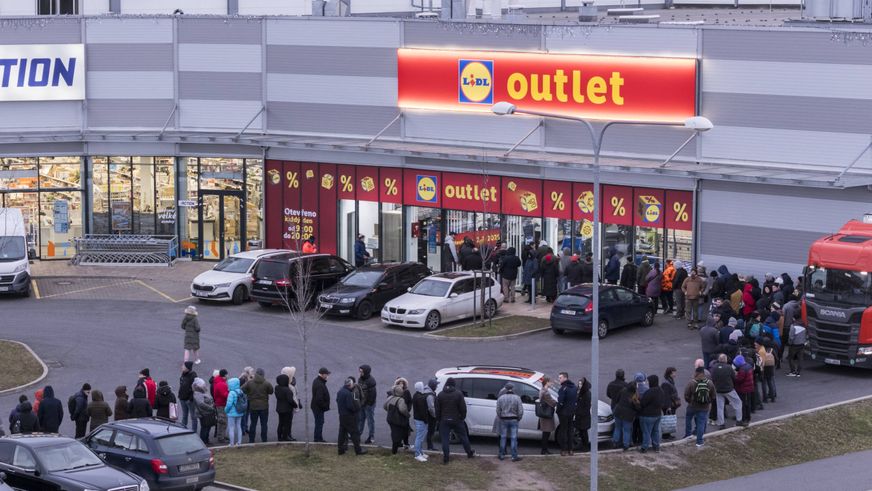 Lidl Outlet v Praze