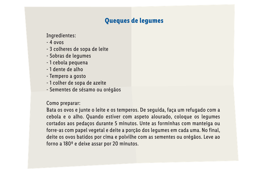 receitas saudáveis e divertidas