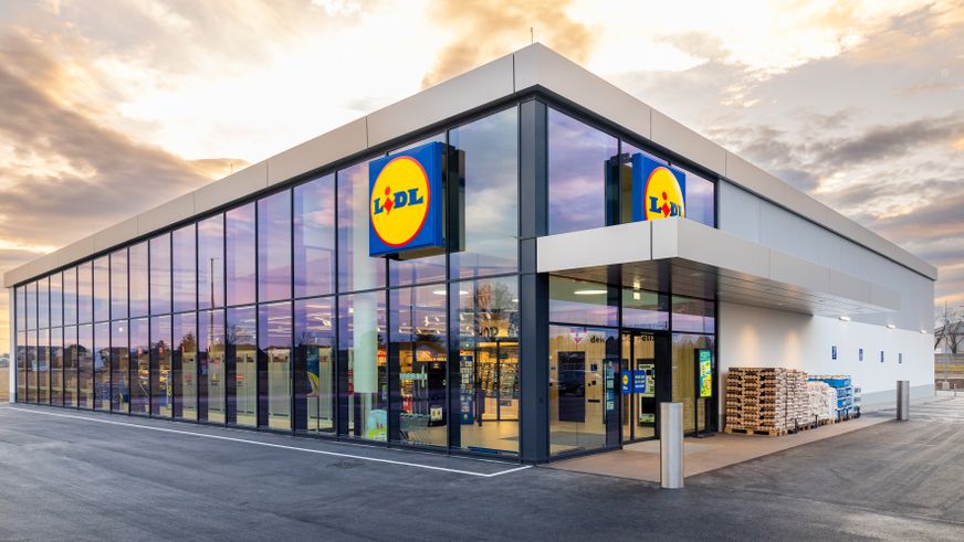 Außenaufnahme Lidl Filiale