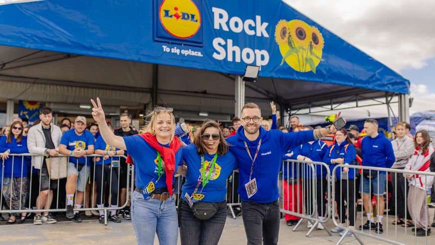 Rockowa Wsypa Lidla na Pol'and'Rock Festival 2026