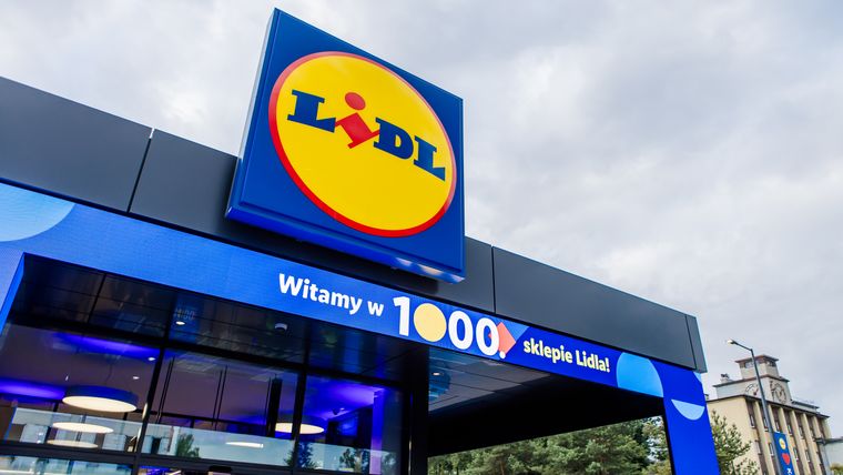 1000 sklep Lidl Polska