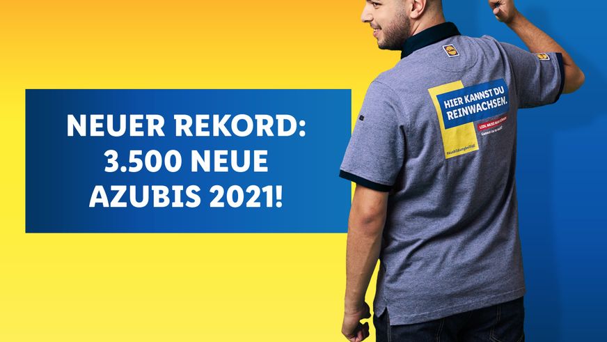 Azubi-Rekord bei Lidl: Über 3.500 junge Leute starten 2021 ihre Karriere | Foto: Lidl