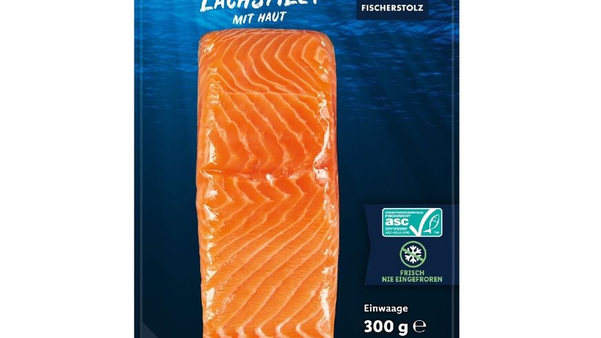 Lachsfilet von Lidl ist Testsieger bei aktueller Stiftung Warentest