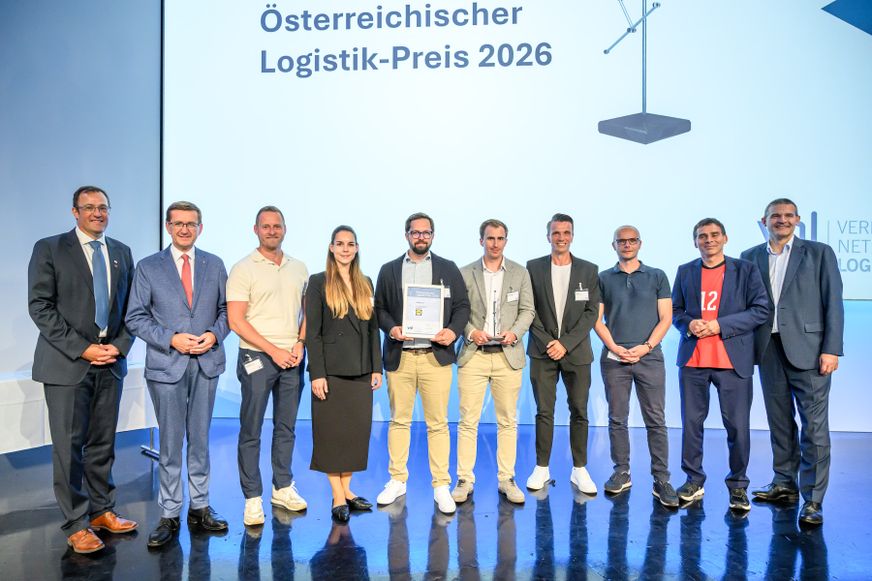 Gruppenbild Lidl Österreich Logistikpreis 2026