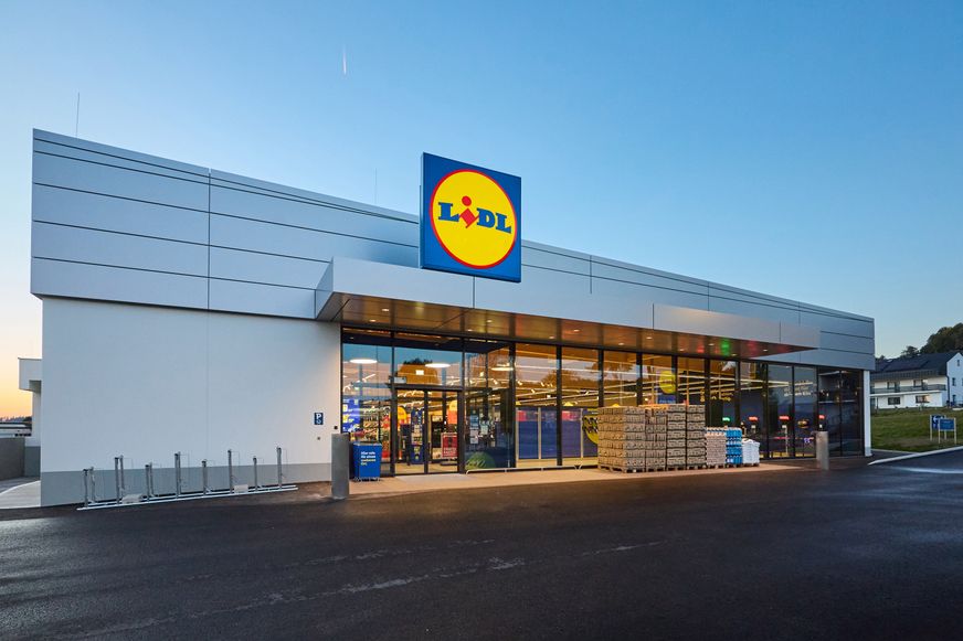 Außenansicht Lidl Rohrbach
