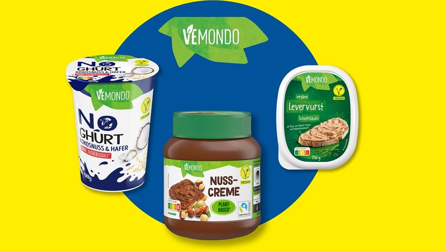 Vegane Eigenmarke „Vemondo“ sowie Levervurst, Nuss-Nougat-Creme und No Ghurt: Lidl erhält vier Auszeichnungen