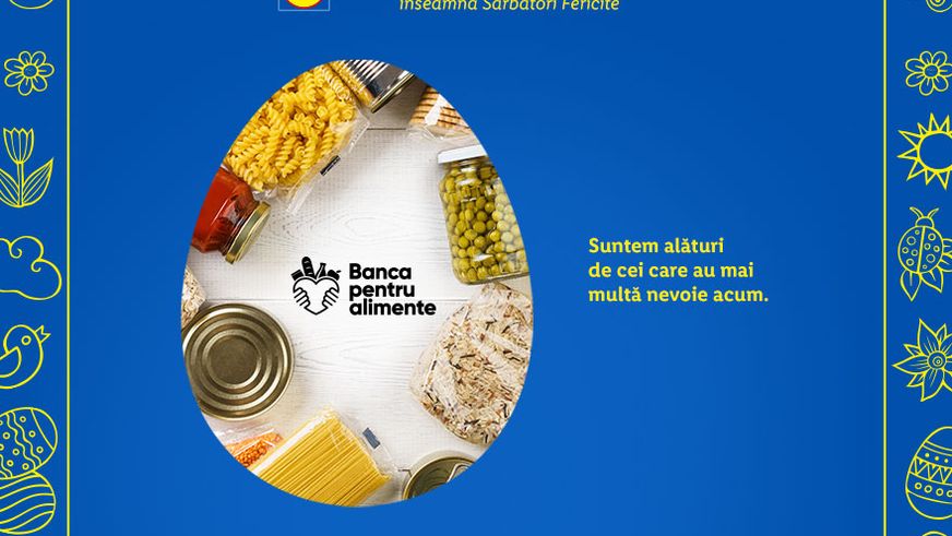De la începul crizei generate de coronavirus în România, Lidl a donat pentru persoanele vulnerabile peste 4 tone de alimente, cu ajutorul Rețelei de Bănci pentru Alimente